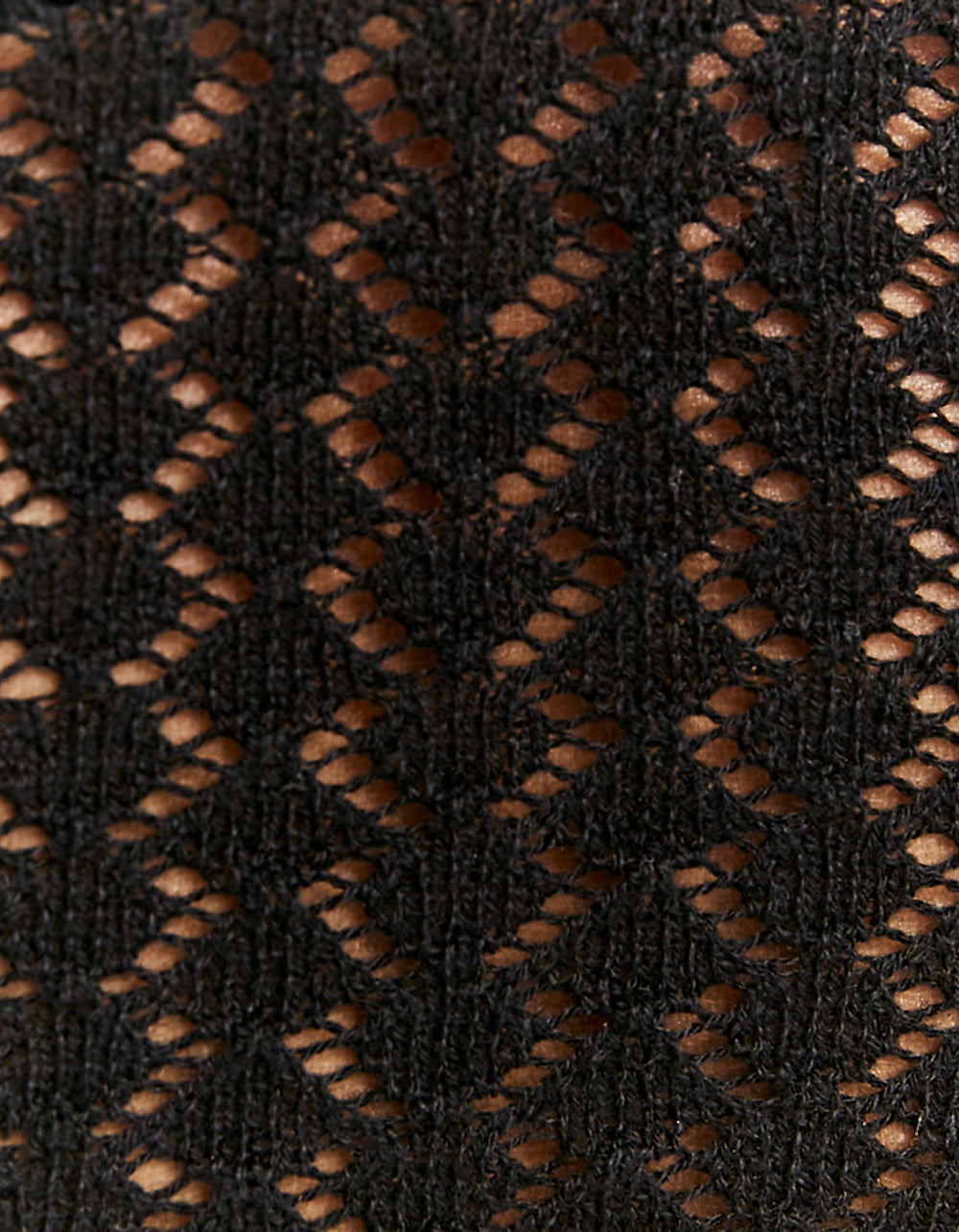 Knitted Bralet | Black