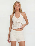Crochet Top | Off White