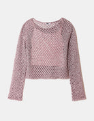 Knit Top | Pink