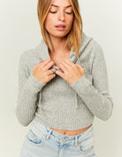T.Shirt with Print | Heather Grey