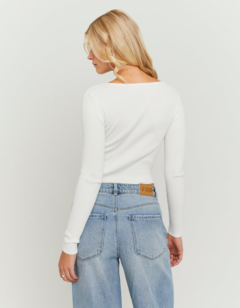 Knitted Jumper | Cream