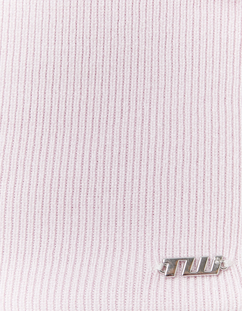 Boat Neck sweater | Pink