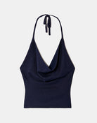Halter Top | Navy