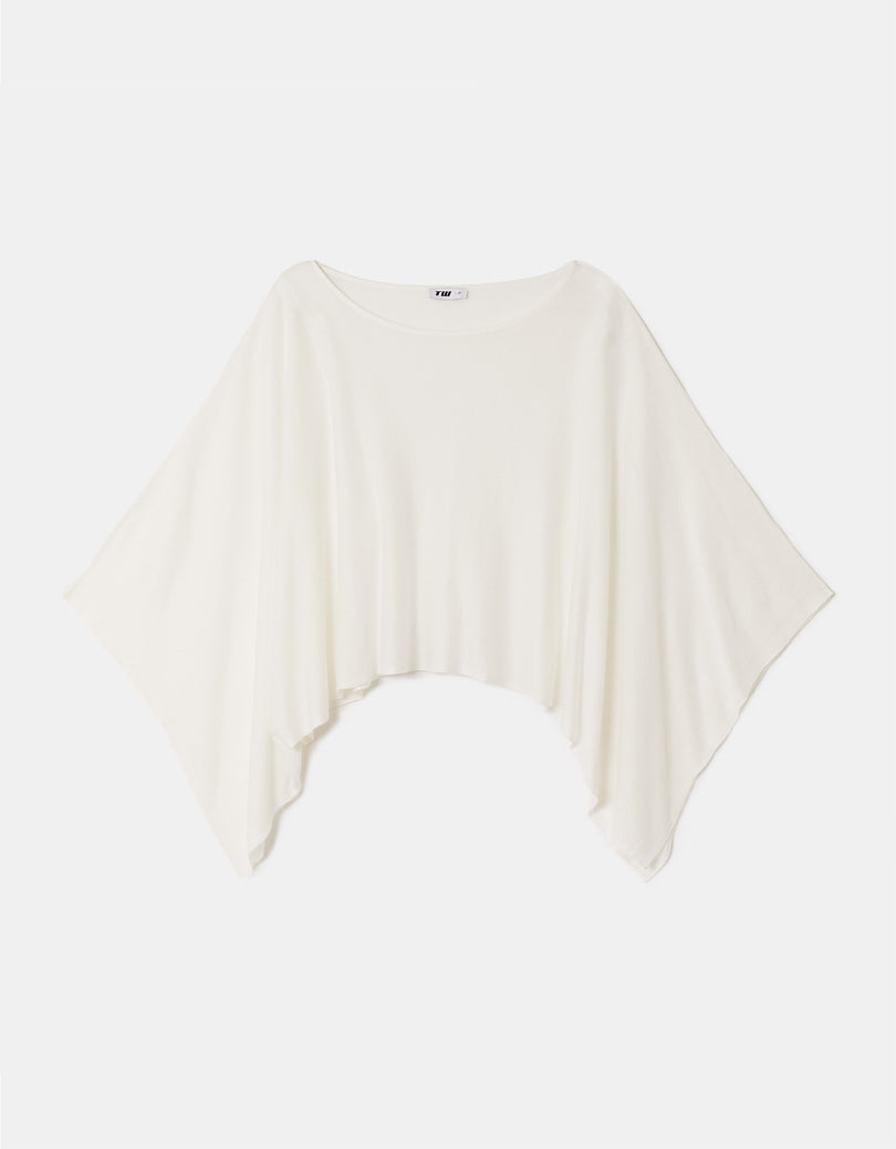Asymmetric Top | Off White