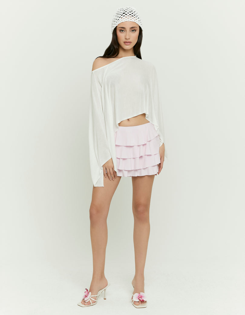 Asymmetric Top | Off White