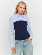 Layered Sweater | Striped