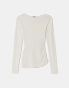 Asymmetric Sweater | Off White