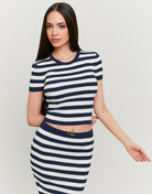 Sweater | White-Navy