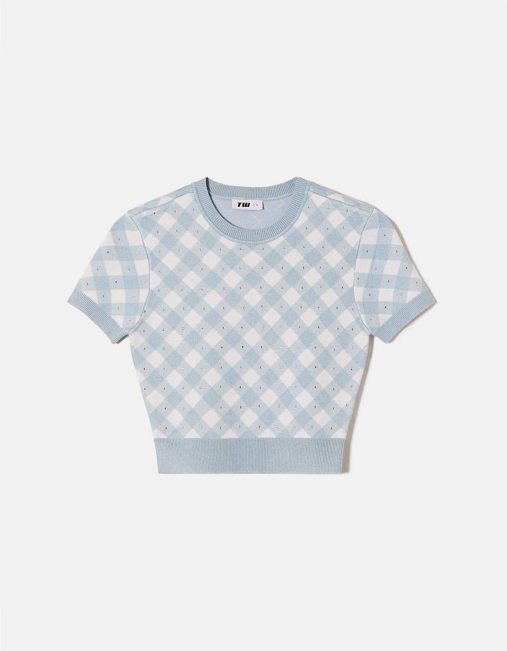 Vichy Pattern Jumper | Blue Vichy
