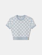 Vichy Pattern Jumper | Blue Vichy