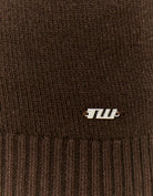 Off Shoulder Jumper | Brown