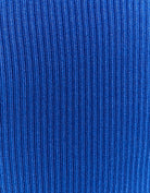 Knitted Top Short Sleeves | Royal Blue