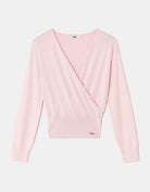 Wrap Knit Jumper | Pink
