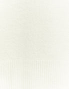 Cropped Basic Jumper | White