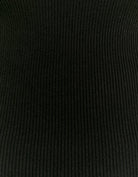 Knitted Jumper With Strass Chain | Black