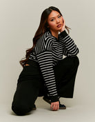 Sweater | Black-White