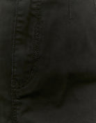High Waist Belted Cargo Shorts | Black