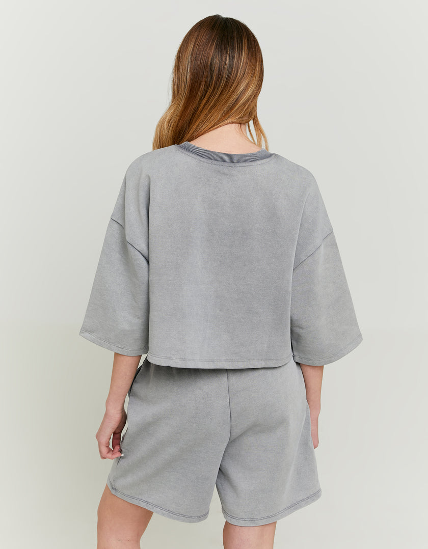 Bermuda Sweat Shorts | Grey