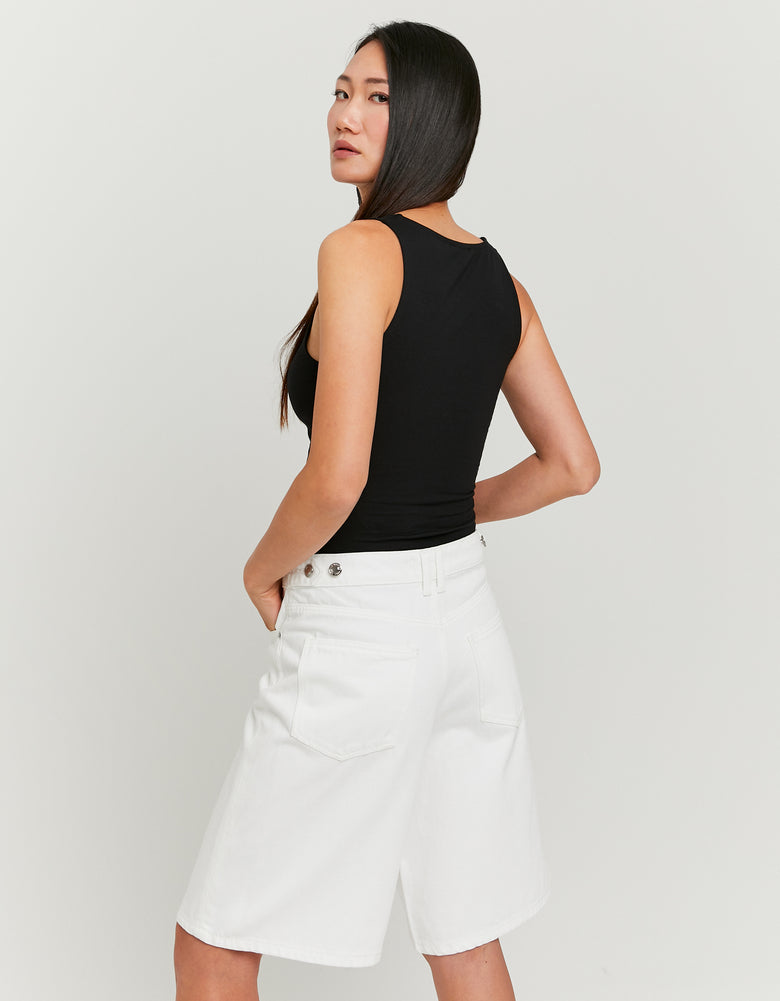 Linen Shirt Short Sleeves | Navy