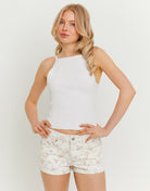 Low Waist Shorts | Floral Print