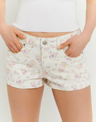 Low Waist Shorts | Floral Print