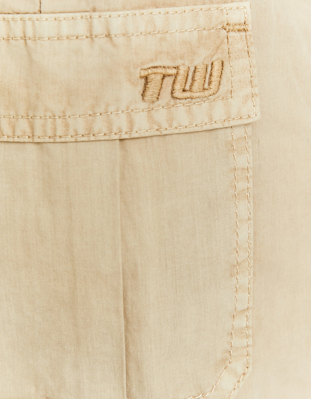 Low Waist Mini Cargo Shorts | Beige