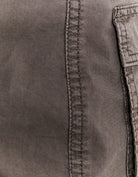 Low Waist Mini Cargo Shorts | Dark Grey