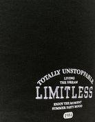 Printed Sweat Shorts | Black