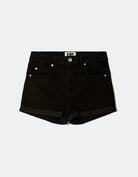 Mid Waist Push-up Shorts | Black