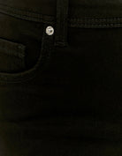 Mid Waist Push-up Shorts | Black