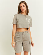 Cargo Shorts | Beige
