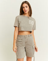 Cargo Shorts | Beige
