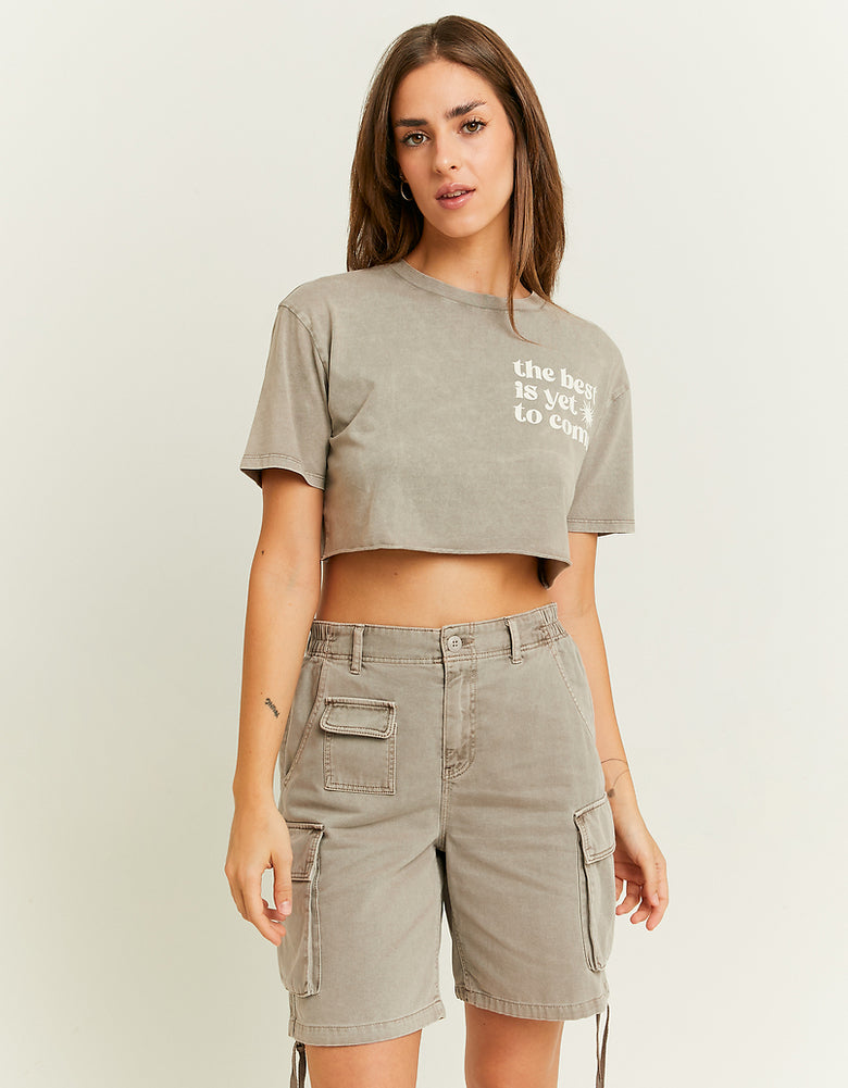 Cargo Shorts | Beige