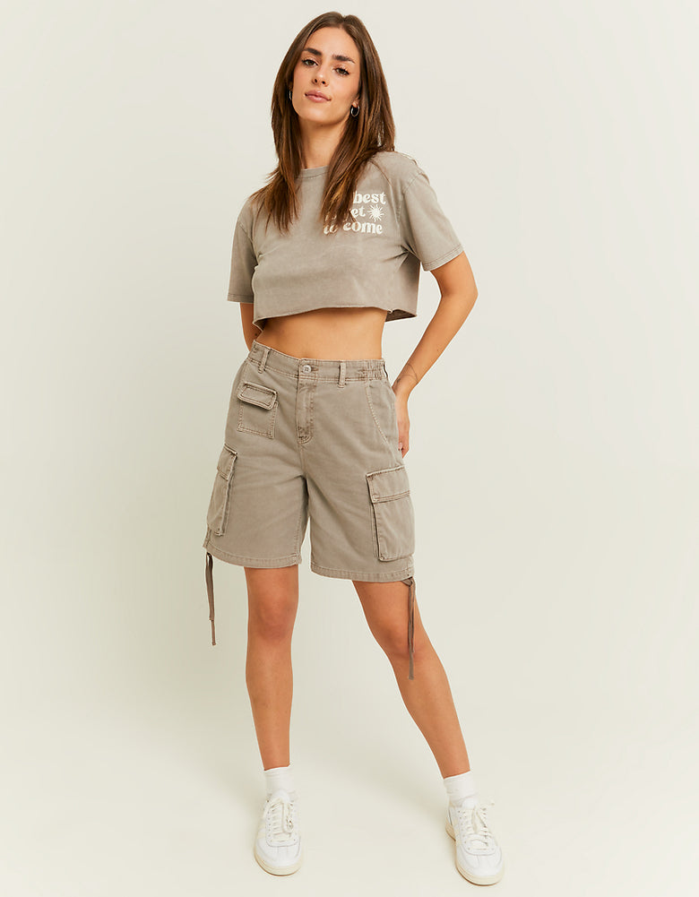 Cargo Shorts | Beige