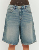 Denim Bermuda Shorts | Vintage Wash