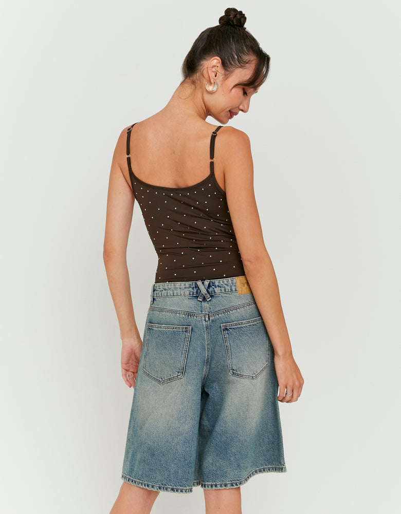 Denim Bermuda Shorts | Vintage Wash