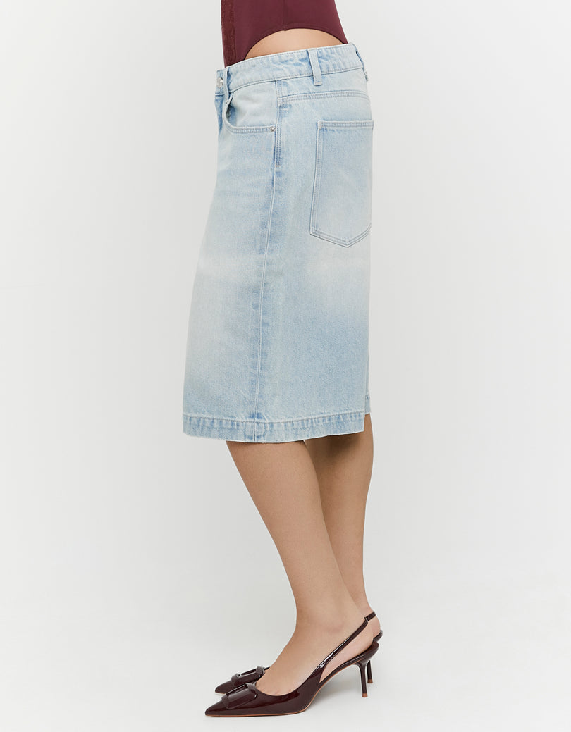 Denim Bermuda | Light Wash
