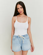 Denim Shorts | Bleached