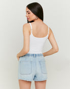 Denim Shorts | Bleached