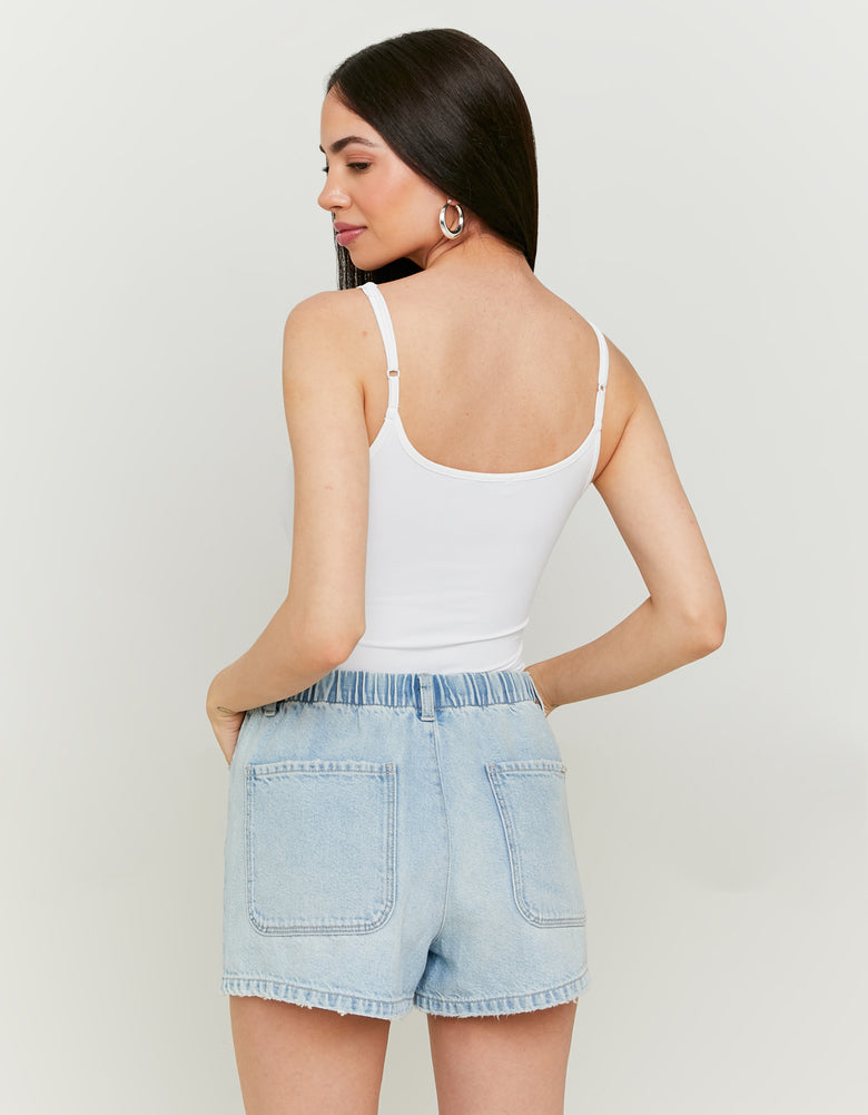 Denim Shorts | Bleached