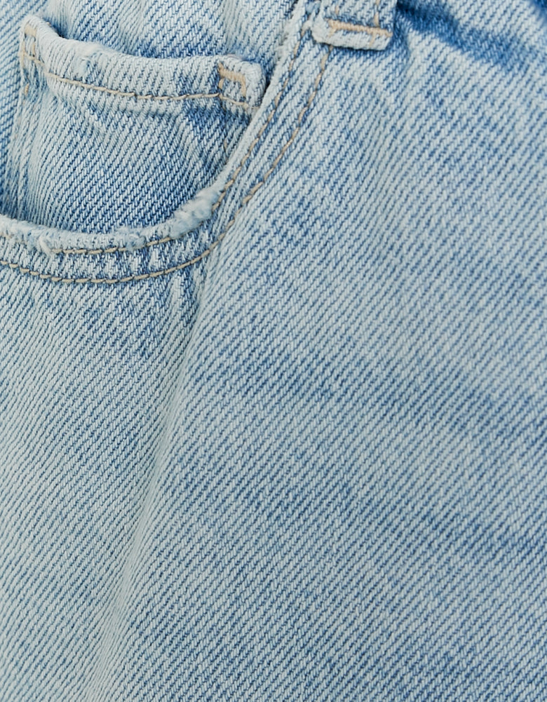 Denim Shorts | Bleached