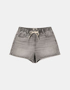 Denim Shorts | Grey Wash