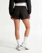 Mid Waist Mini Shorts | Black