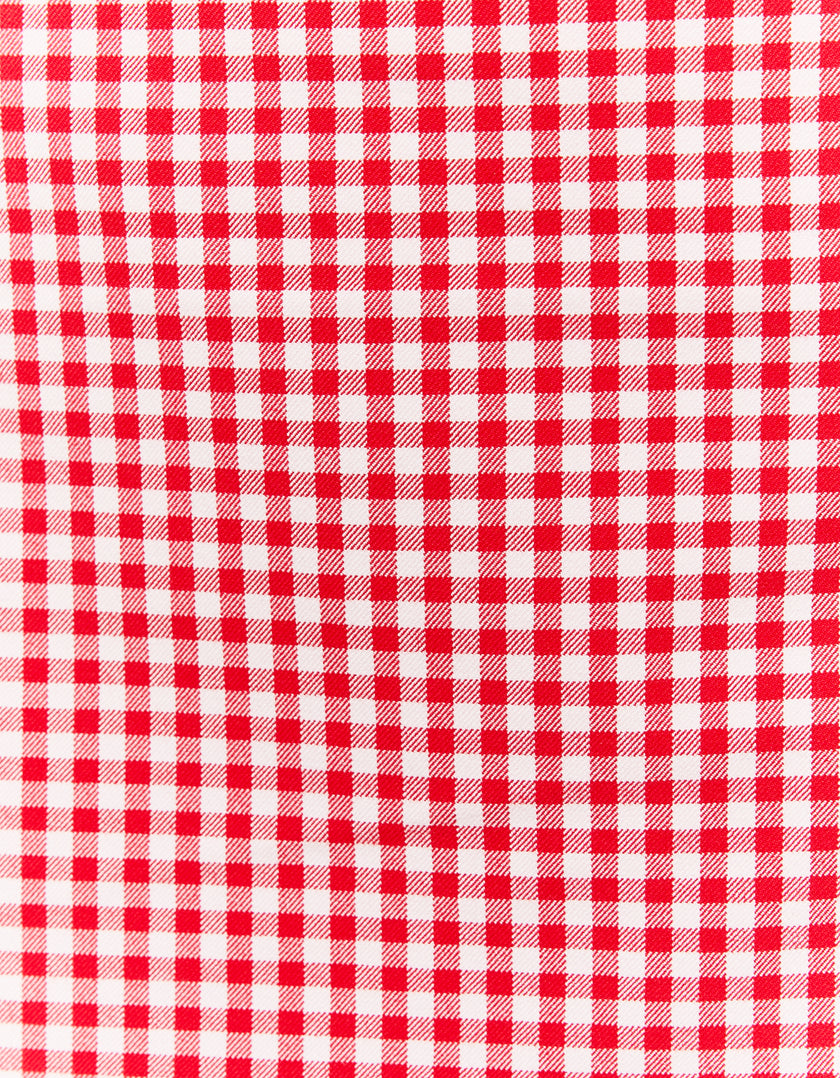 Mini Skort with Bows | Vichy Print
