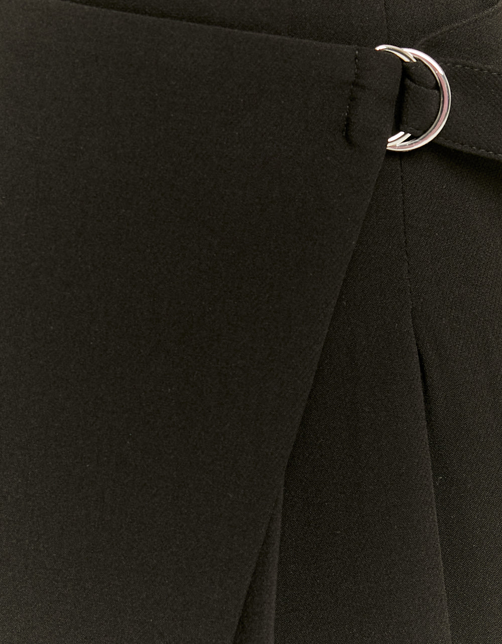 Pleated Skort | Black
