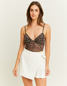 Pleated Skort | Off White