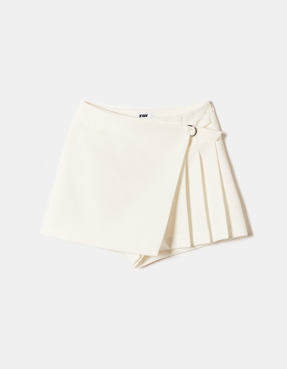 Pleated Skort | Off White