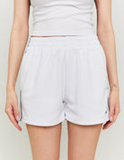 Technical Fabric Shorts | White and Navy