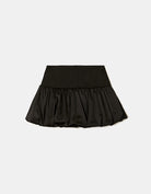 Satin Skort | Black