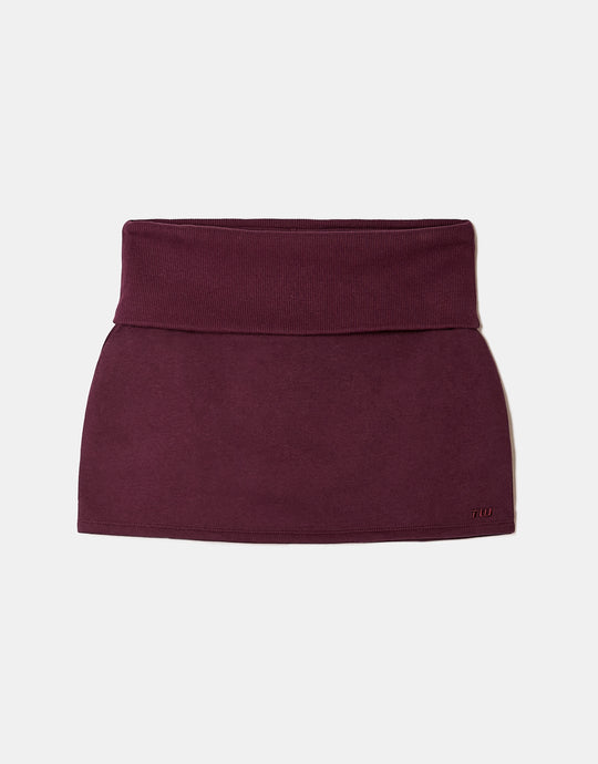 Mini Skirt | Bordeau